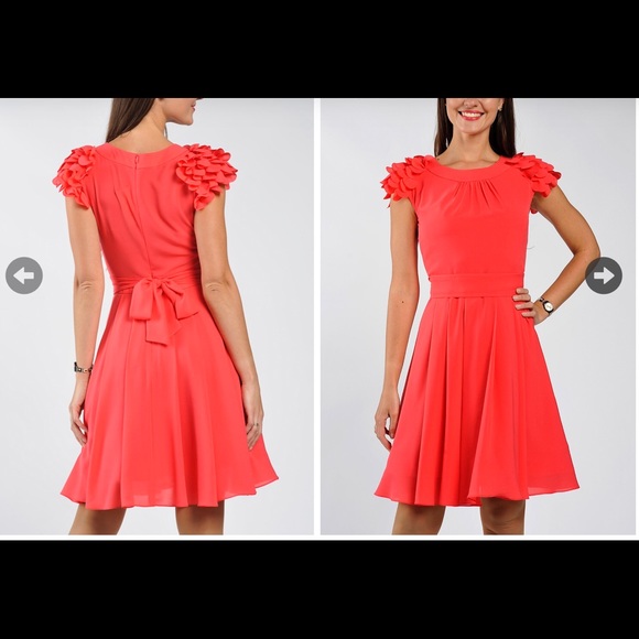 Flare Raspberry Dress - Picture 1 of 1
